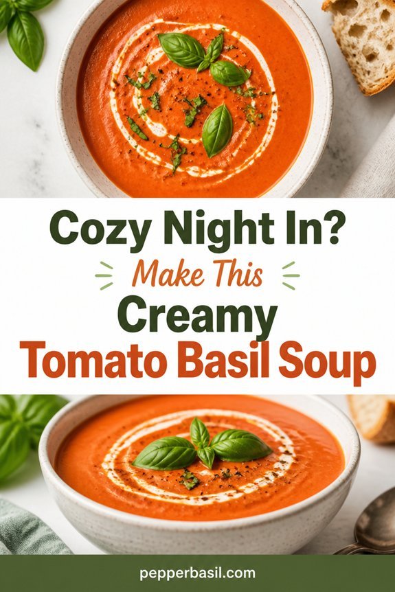 creamy tomato basil soup recipe