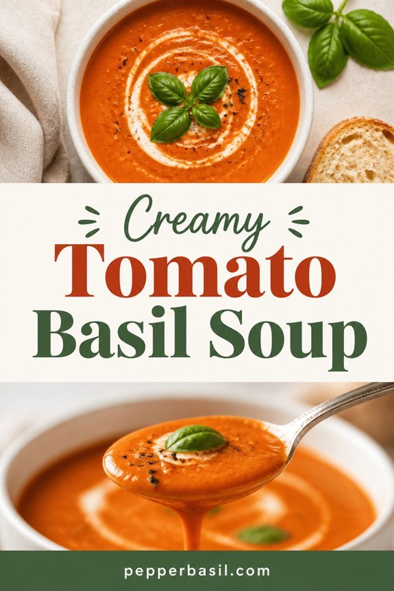 creamy tomato basil soup recipe