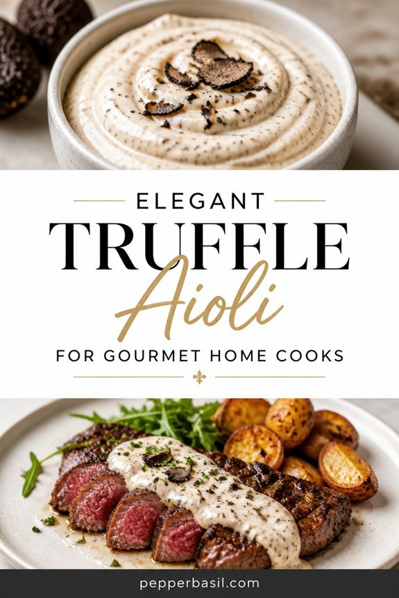 creamy truffle aioli recipe