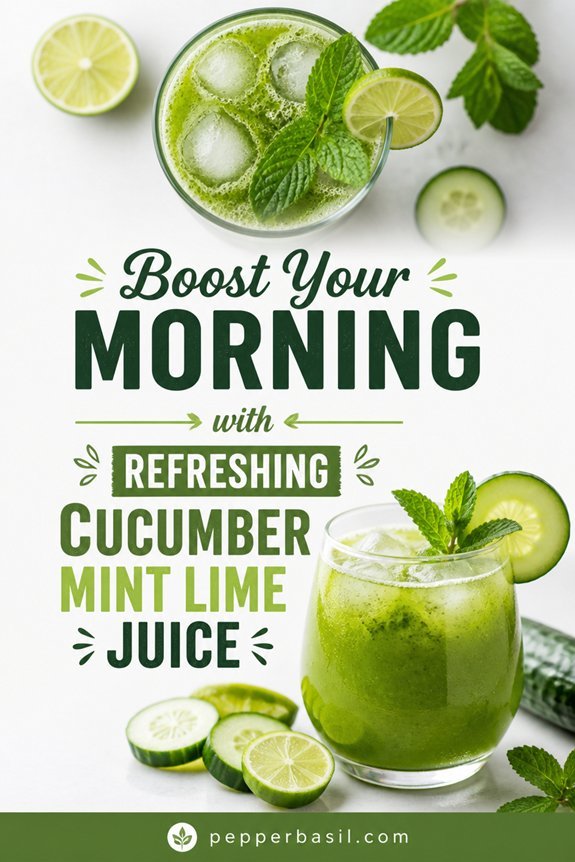 cucumber mint lime juice