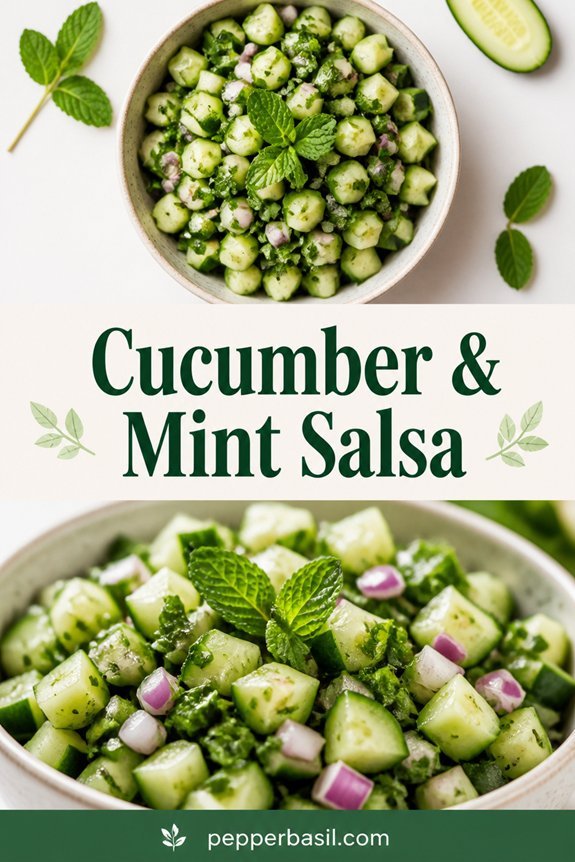 cucumber mint salsa recipe