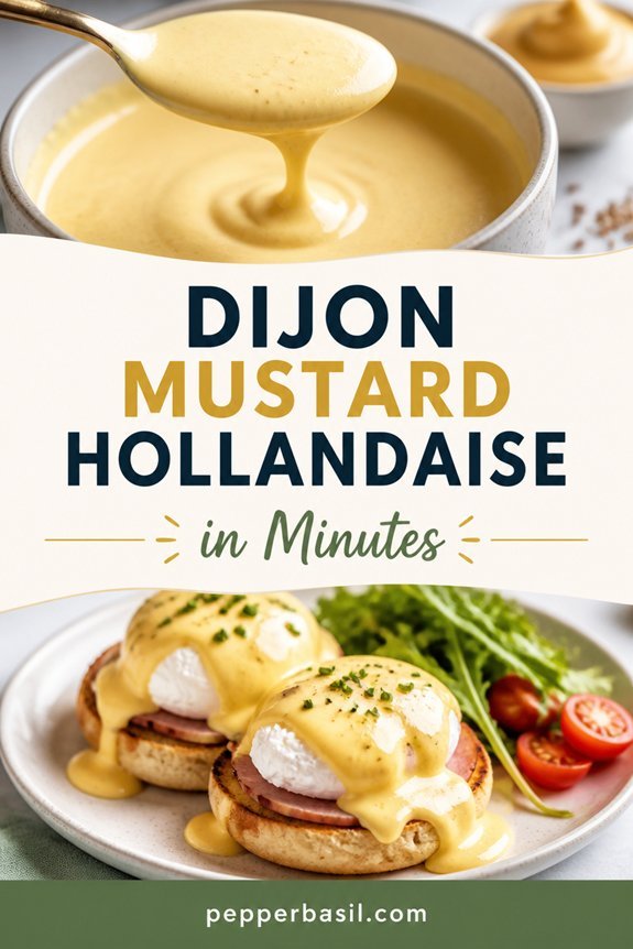 dijon mustard hollandaise sauce