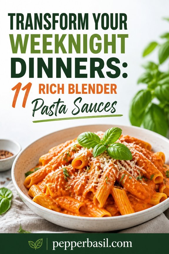 easy blender pasta sauces