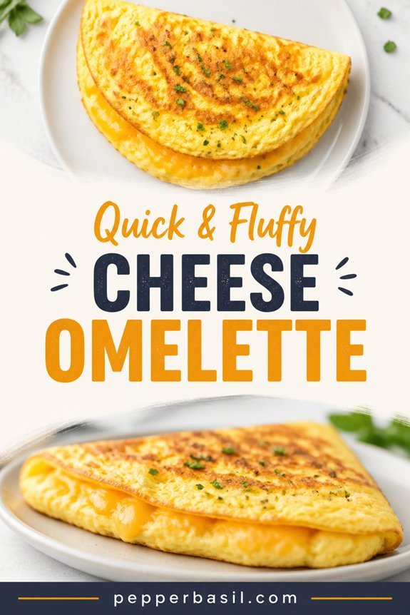 fluffy cheese omelette recipe