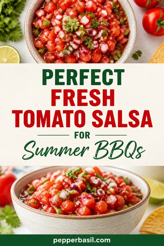 fresh cilantro tomato salsa