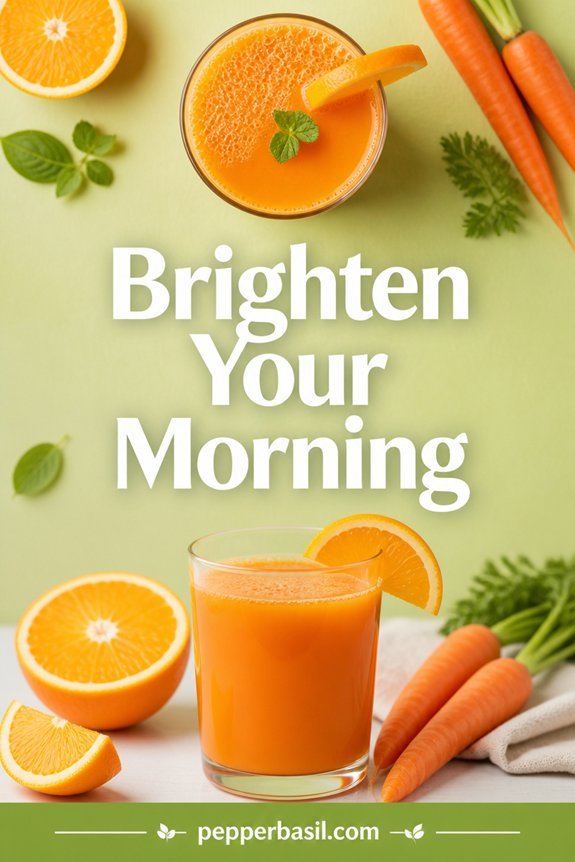 fresh citrus carrot mint