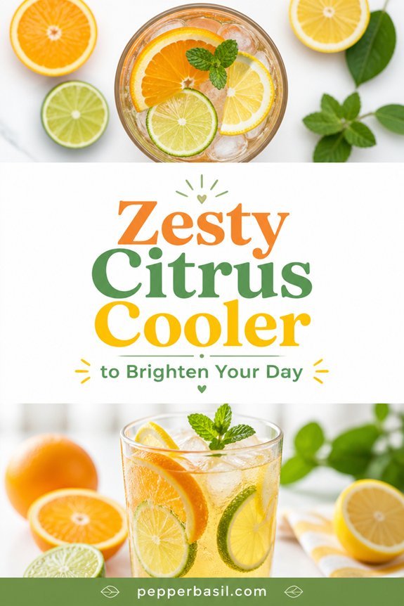 fresh citrus sparkling refreshment