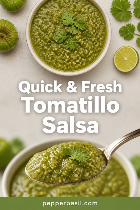 fresh tangy garlicky salsa