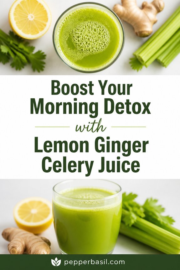 fresh zesty healthy drink