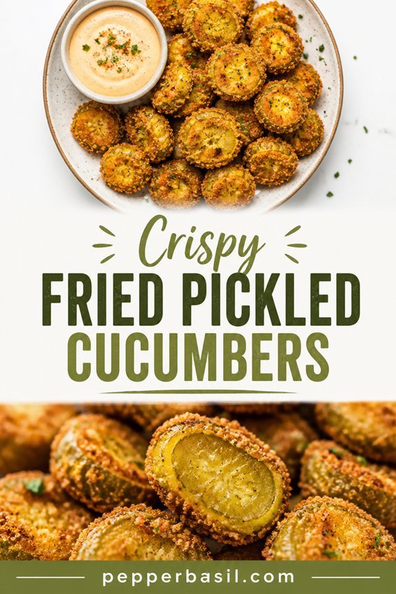 fried pickled cucumbers recipe