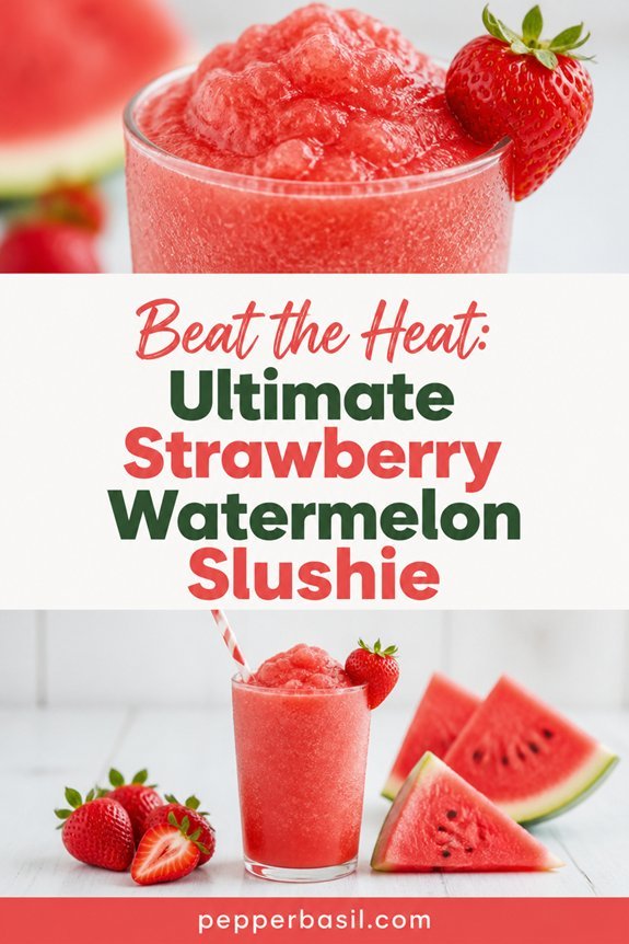 fruity icy summer refreshment