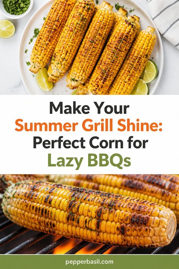 grilled corn with seasonings