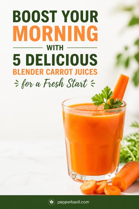 healthy carrot juice recipes