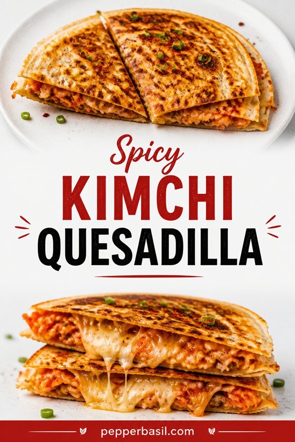 kimchi cheese quesadilla recipe