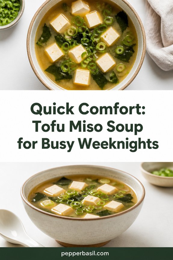 miso tofu soup recipe