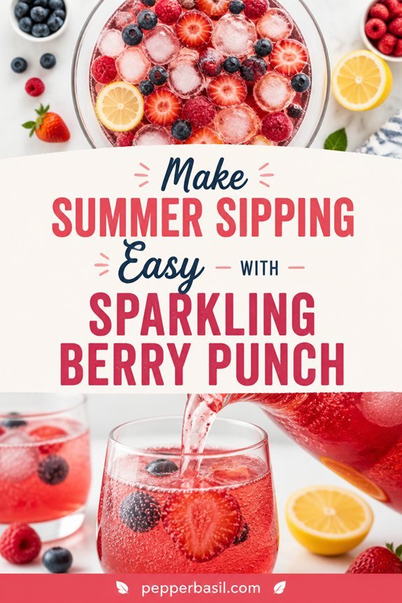 mixed berries sparkling refreshing