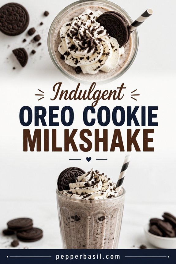 oreo milkshake recipe instructions