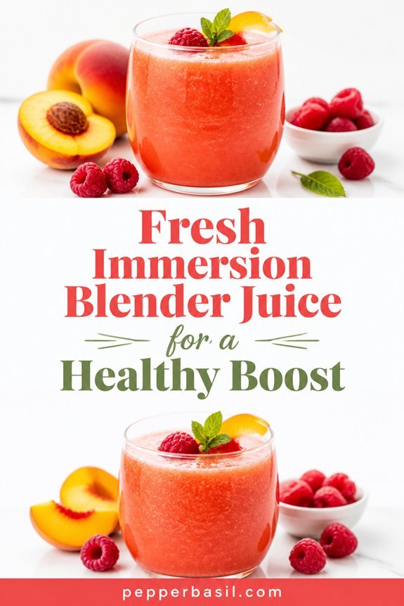 peach raspberry summer refresh