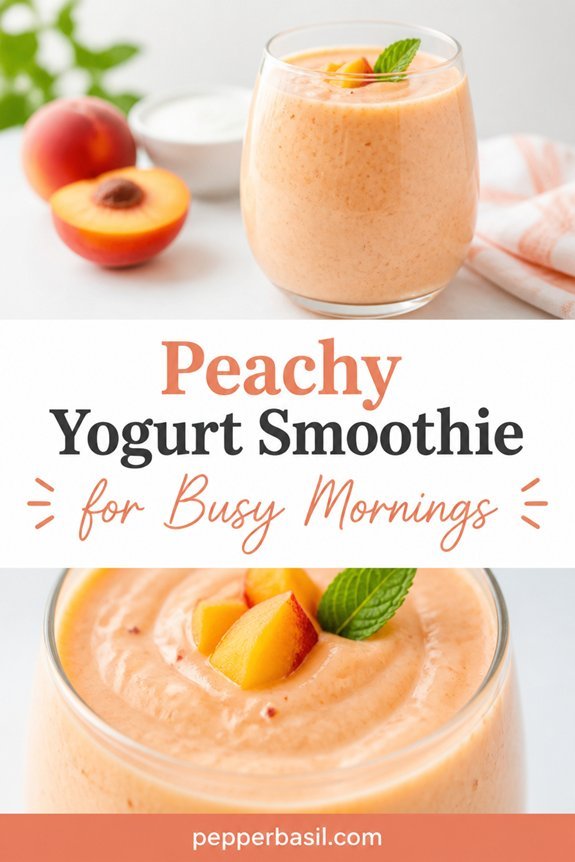 peach yogurt smoothie recipe