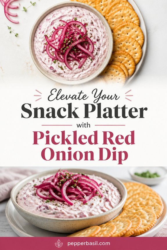 pickled red onion dip
