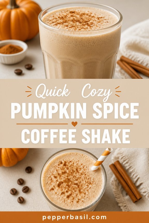pumpkin coffee shake recipe