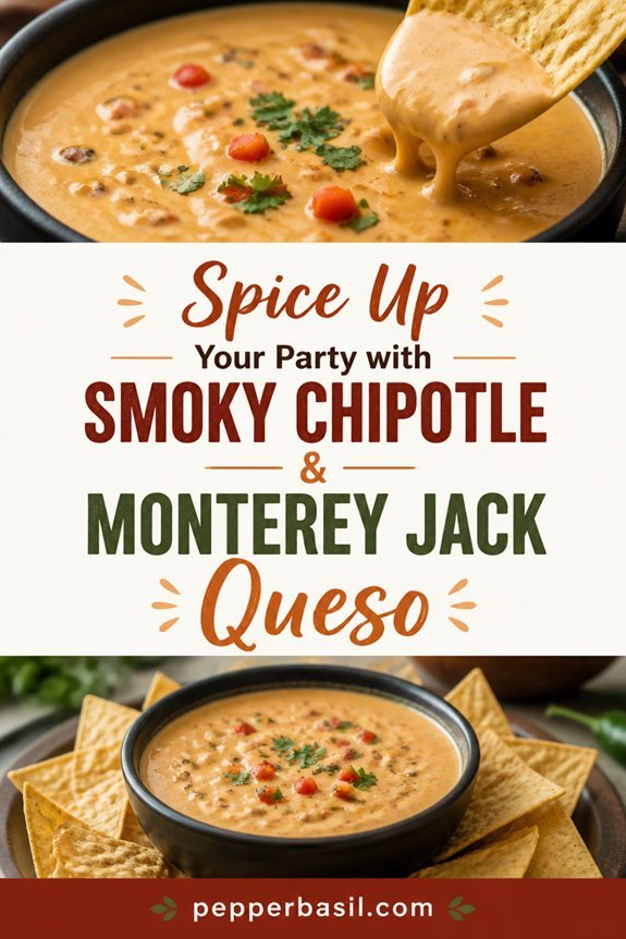 smoky spicy cheese dip