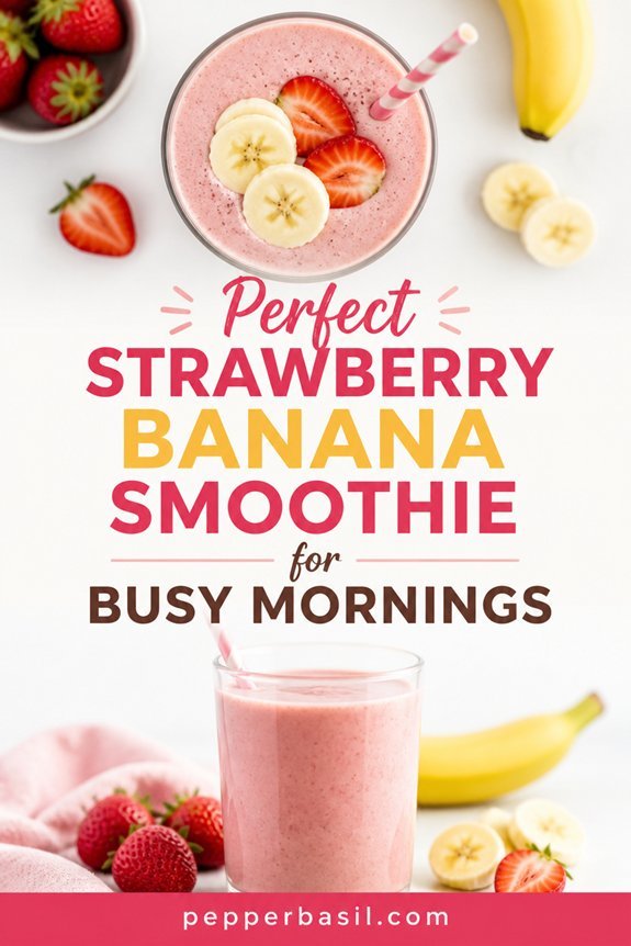 strawberry banana smoothie recipe