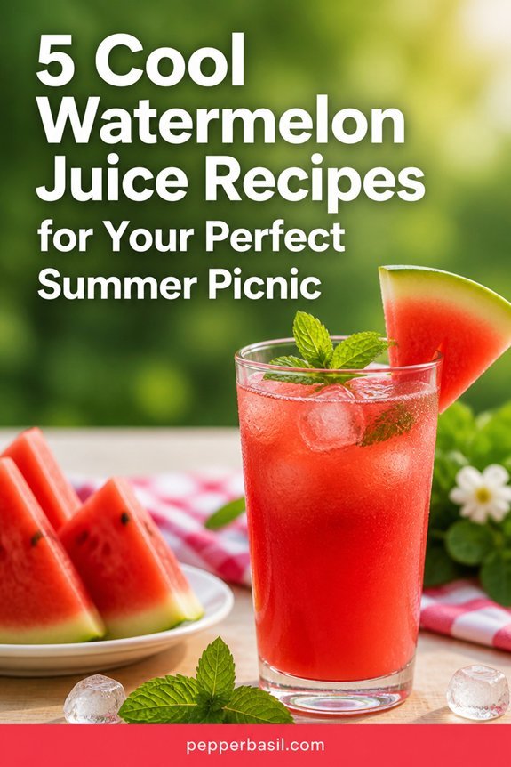 summer watermelon juice recipes