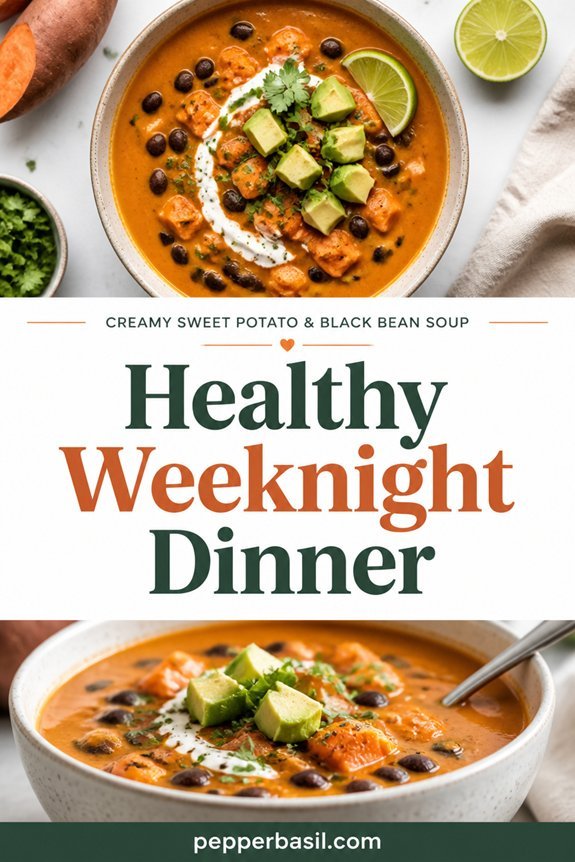 sweet potato black bean soup