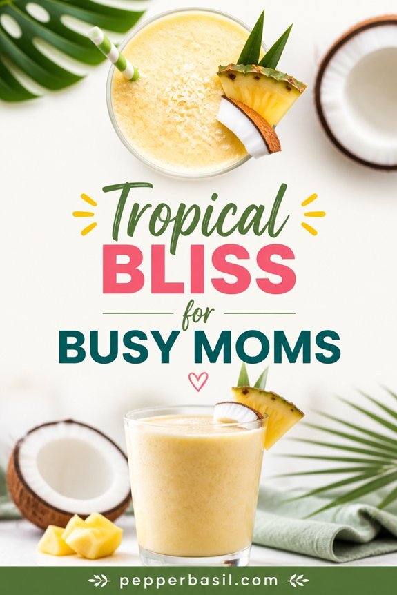 tropical creamy fruity blend
