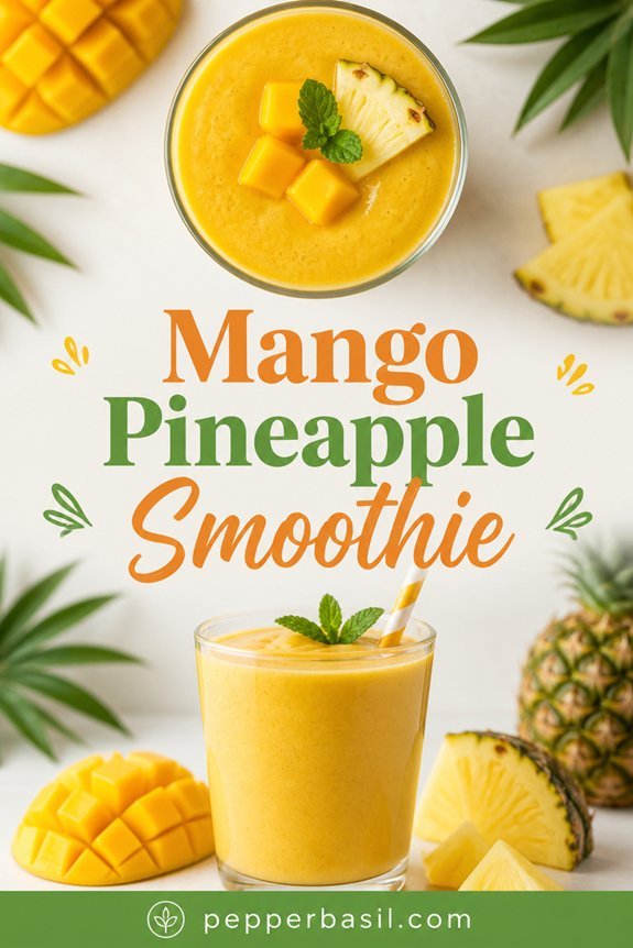 tropical fruit smoothie recipe