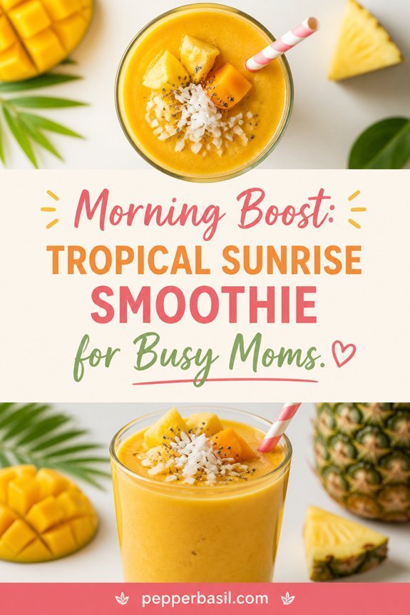 tropical fruit smoothie recipe