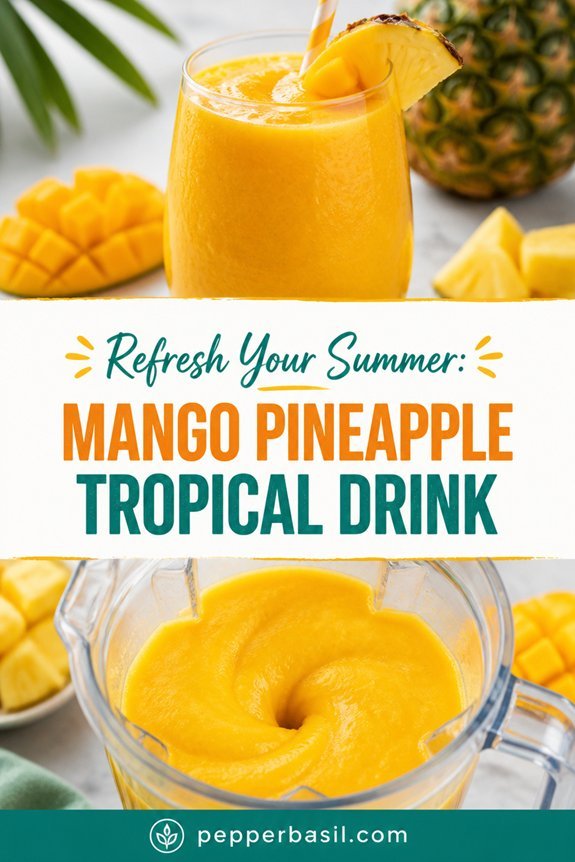 tropical fruit smoothie recipe