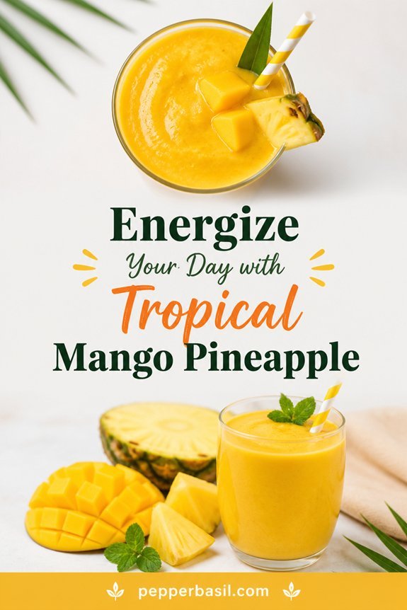 tropical fruit smoothie recipe