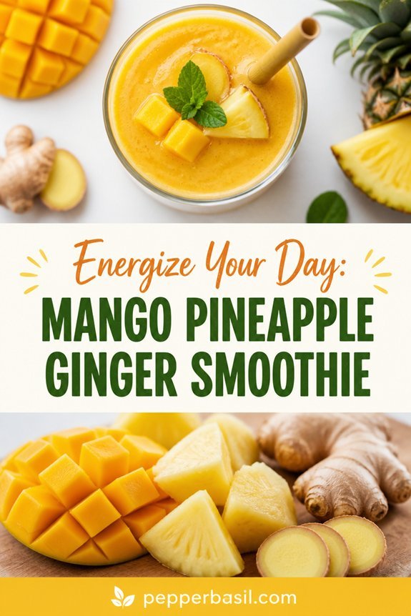 tropical ginger fruit blend