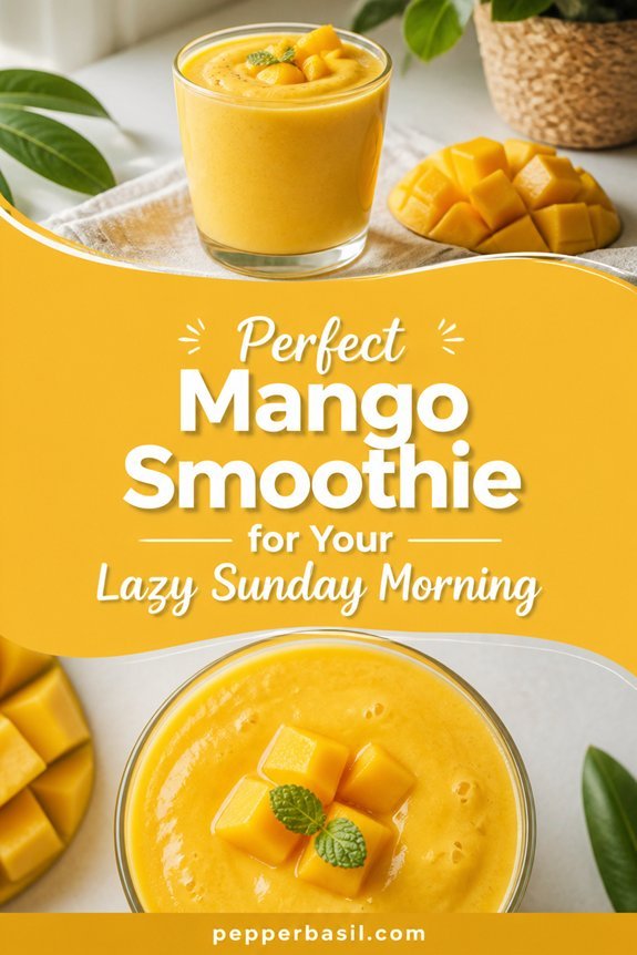 tropical mango smoothie recipe