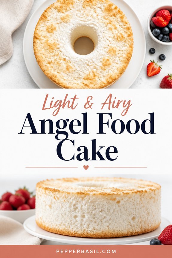 whisked fluffy vanilla meringue